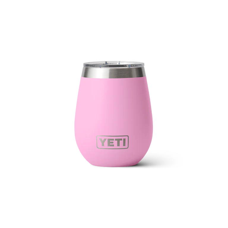 Yeti 10oz Wine Tumbler with MagSlider Lid - 10OZ / POWER PINK - Mansfield Hunting & Fishing - Products to prepare for Corona Virus