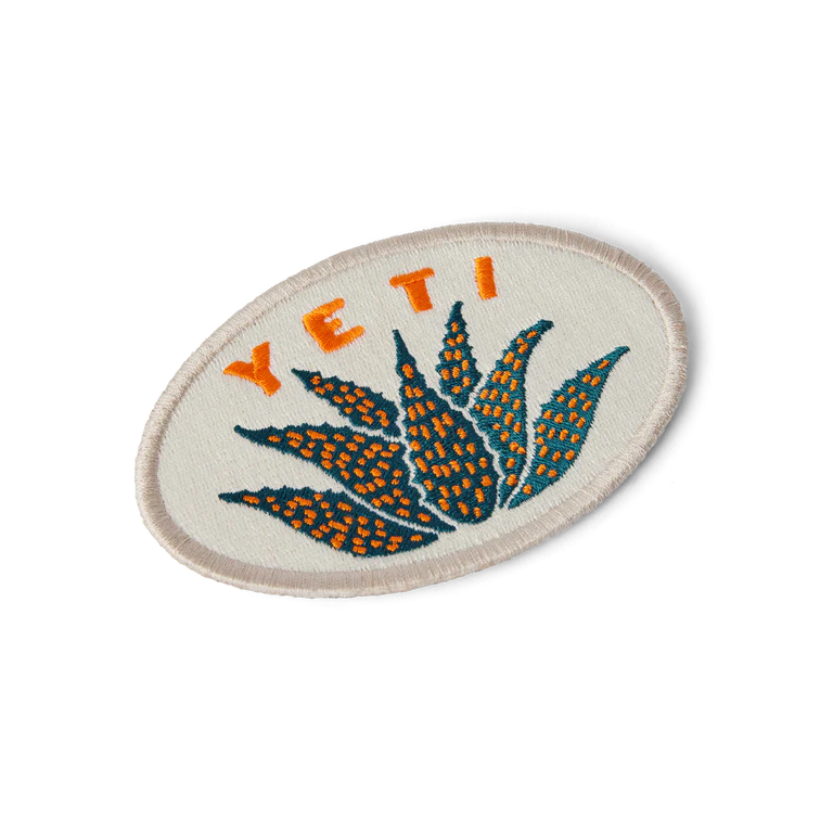 Yeti Agave Teal Collectors Patch - - Mansfield Hunting & Fishing - Products to prepare for Corona Virus