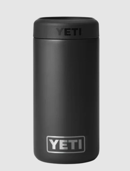 Yeti 250ml Colster Slim Can Cooler - 250ML / BLACK - Mansfield Hunting & Fishing - Products to prepare for Corona Virus