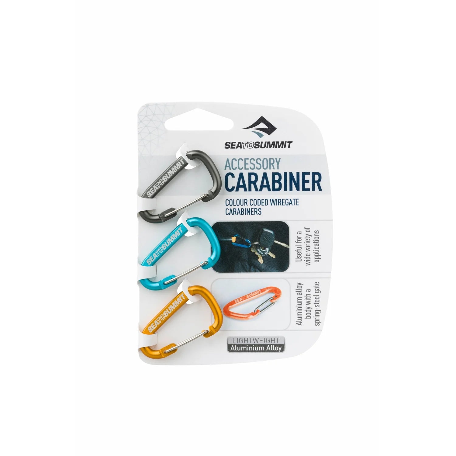 Sea To Summit Carabiner 3 Pack Small - - Mansfield Hunting & Fishing - Products to prepare for Corona Virus