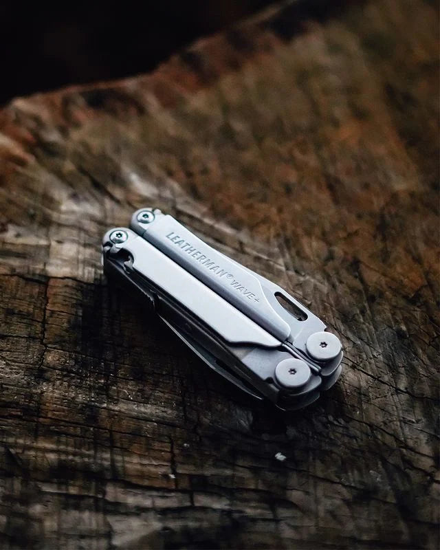 Leatherman Wave Plus with Nylon Sheath - box - - Mansfield Hunting & Fishing - Products to prepare for Corona Virus