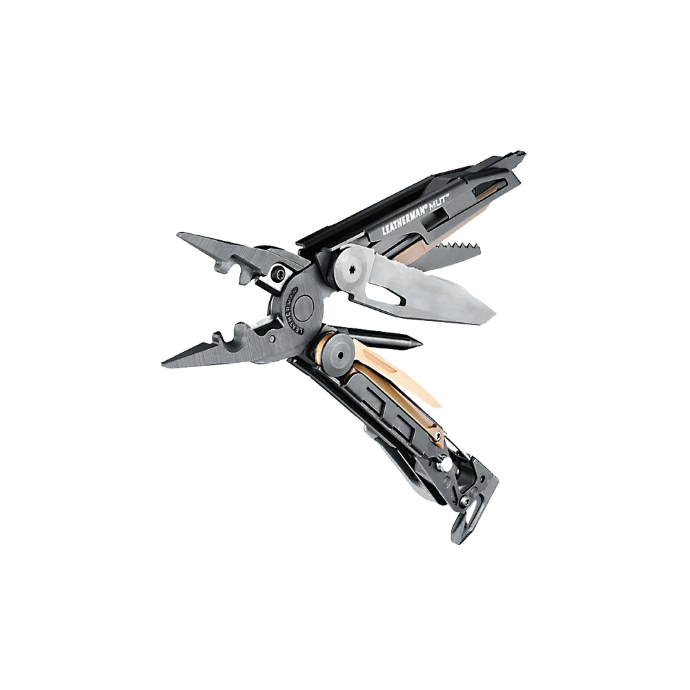 Leatherman MUT EOD Black Multi Tool - Black w/Molle Green Sheath - - Mansfield Hunting & Fishing - Products to prepare for Corona Virus