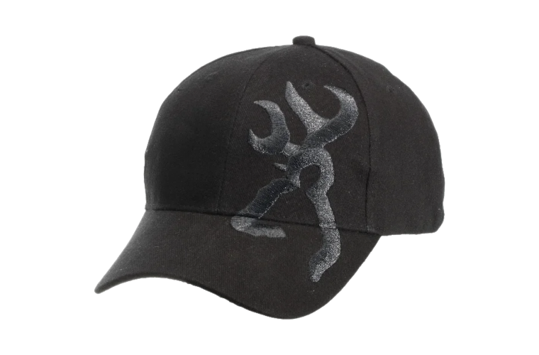 Browning Cap Big Buck Black - - Mansfield Hunting & Fishing - Products to prepare for Corona Virus