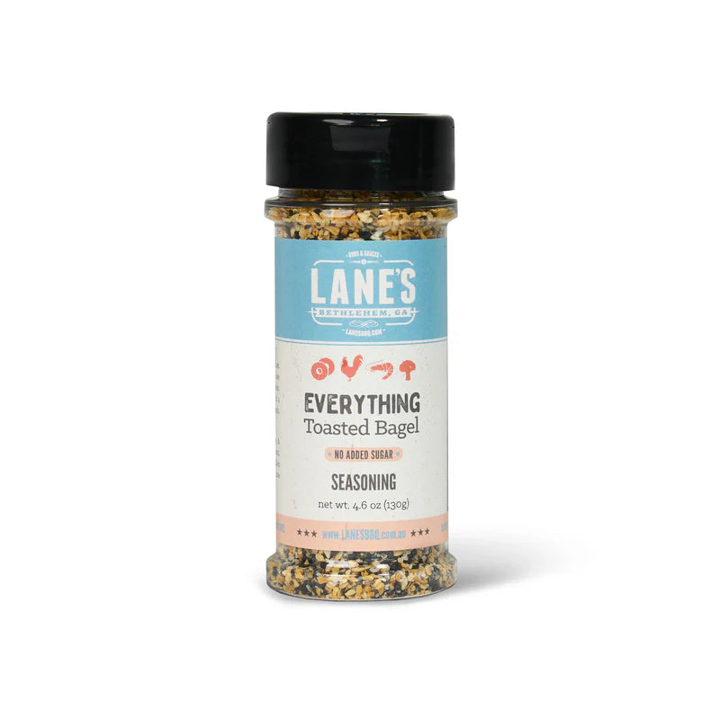 Lanes BBQ Everything Toasted Bagel 130g - - Mansfield Hunting & Fishing - Products to prepare for Corona Virus