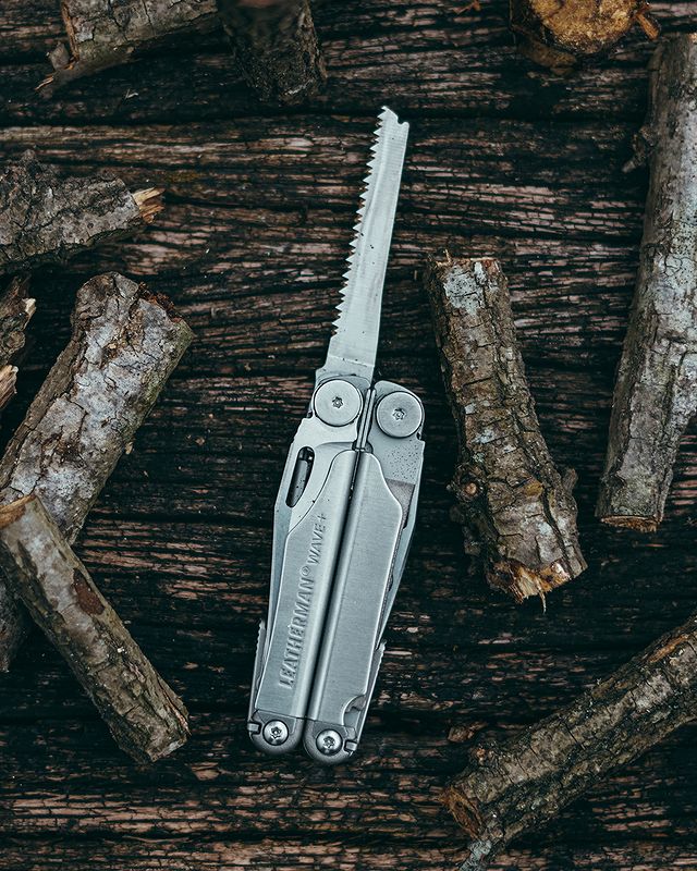 Leatherman Wave Plus with Nylon Sheath - box - - Mansfield Hunting & Fishing - Products to prepare for Corona Virus