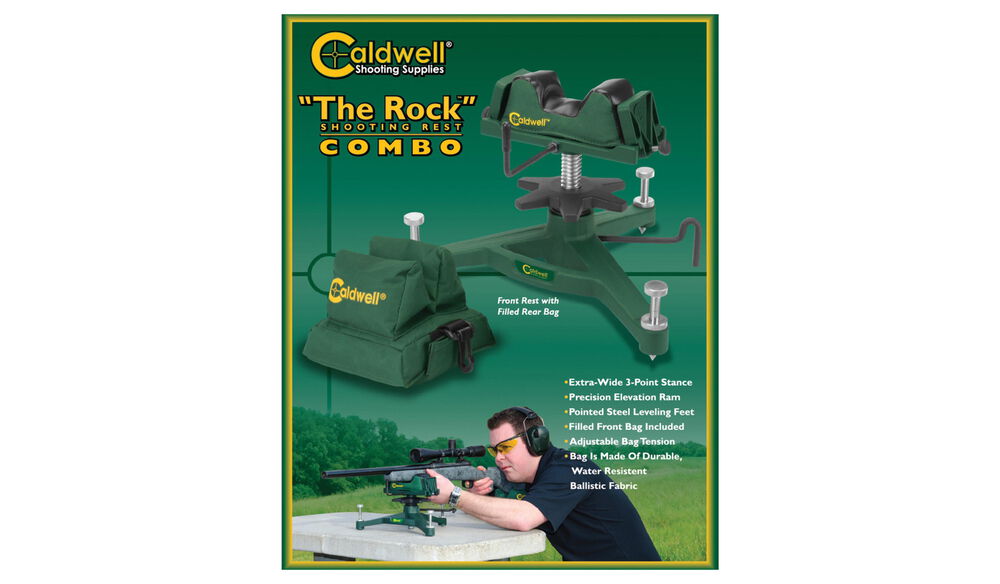 Caldwell Rock Deluxe Rest And Rear Bag Combo