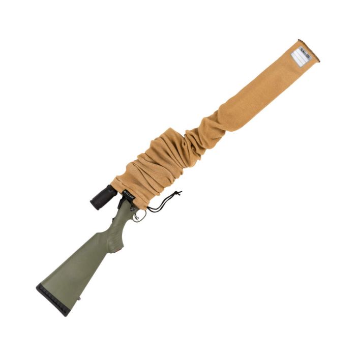 Allen Stretch Knit Gun Sock 52" Coyote - - Mansfield Hunting & Fishing - Products to prepare for Corona Virus