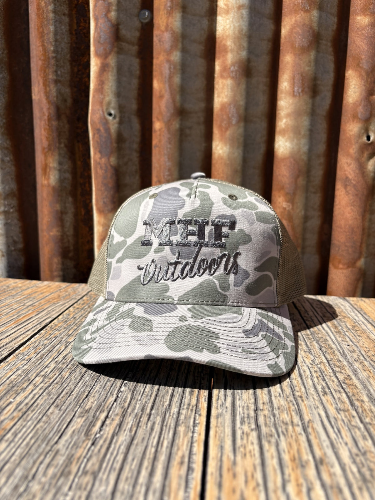 MHF Outdoors Marsh Duck Camo Trucker Cap