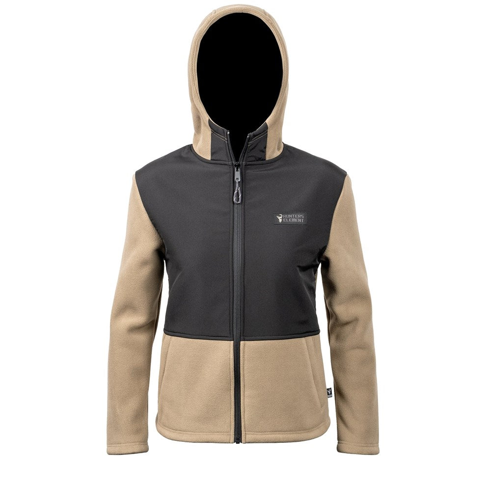 Hunters Element Womens Furnace Hoodie - Tussock - 6 / TUSSOCK - Mansfield Hunting & Fishing - Products to prepare for Corona Virus