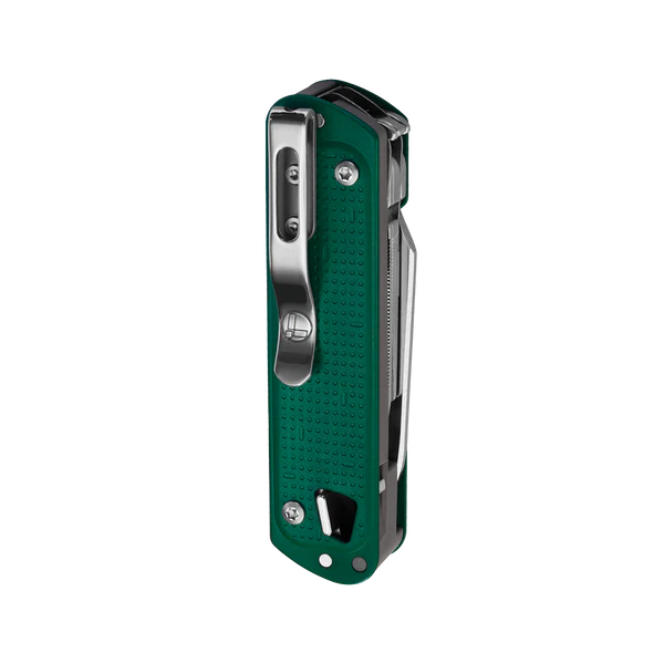 Leatherman FREE T4 Compact Pocket Knife - Evergreen - - Mansfield Hunting & Fishing - Products to prepare for Corona Virus