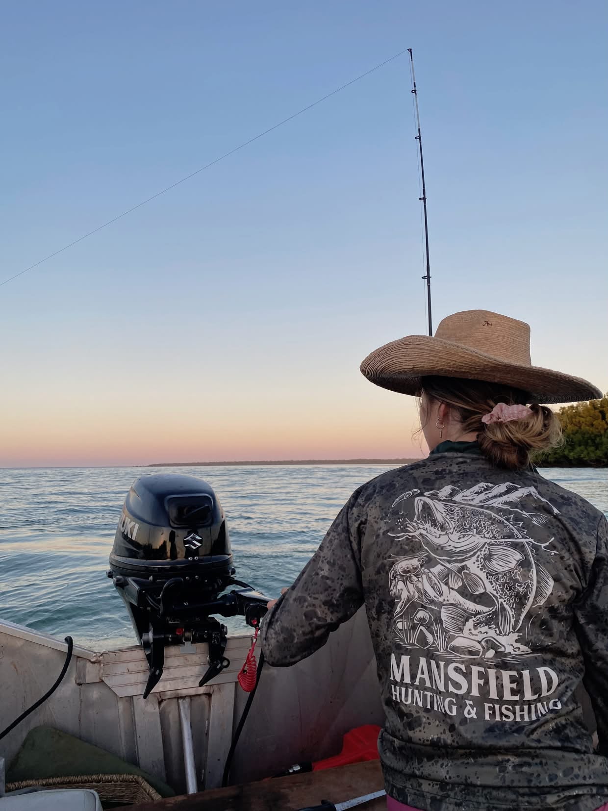MHF Adults Cod Fishing Shirt UV 50+ - Green - - Mansfield Hunting & Fishing - Products to prepare for Corona Virus