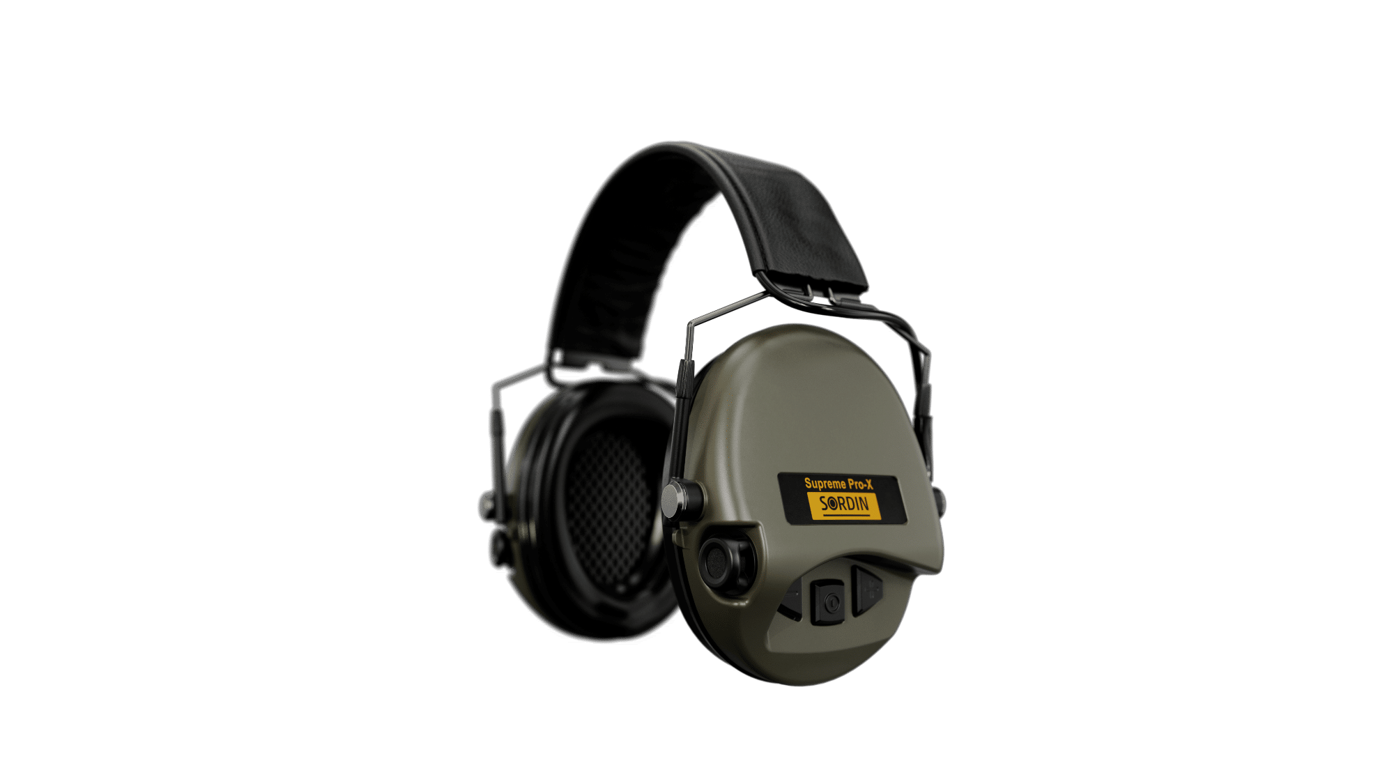Sordin Pro-X-3B Electronic Earmuff Slim Headband