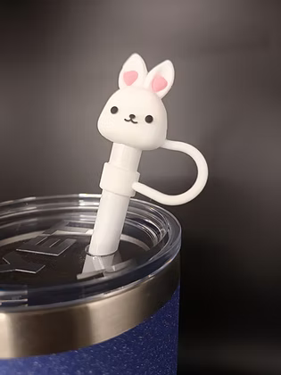 Essential Armour Silicon Straw Covers - Animals