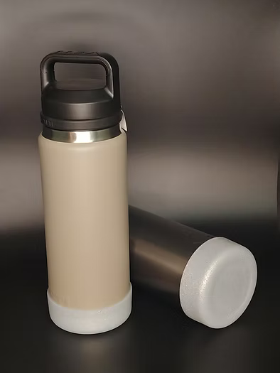 Essential Armour Silicon Yeti Bottle Protector - Silver Moon - The Silver moon - - Mansfield Hunting & Fishing - Products to prepare for Corona Virus