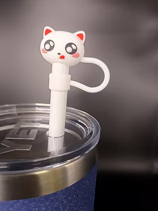 Essential Armour Silicon Straw Covers - Animals