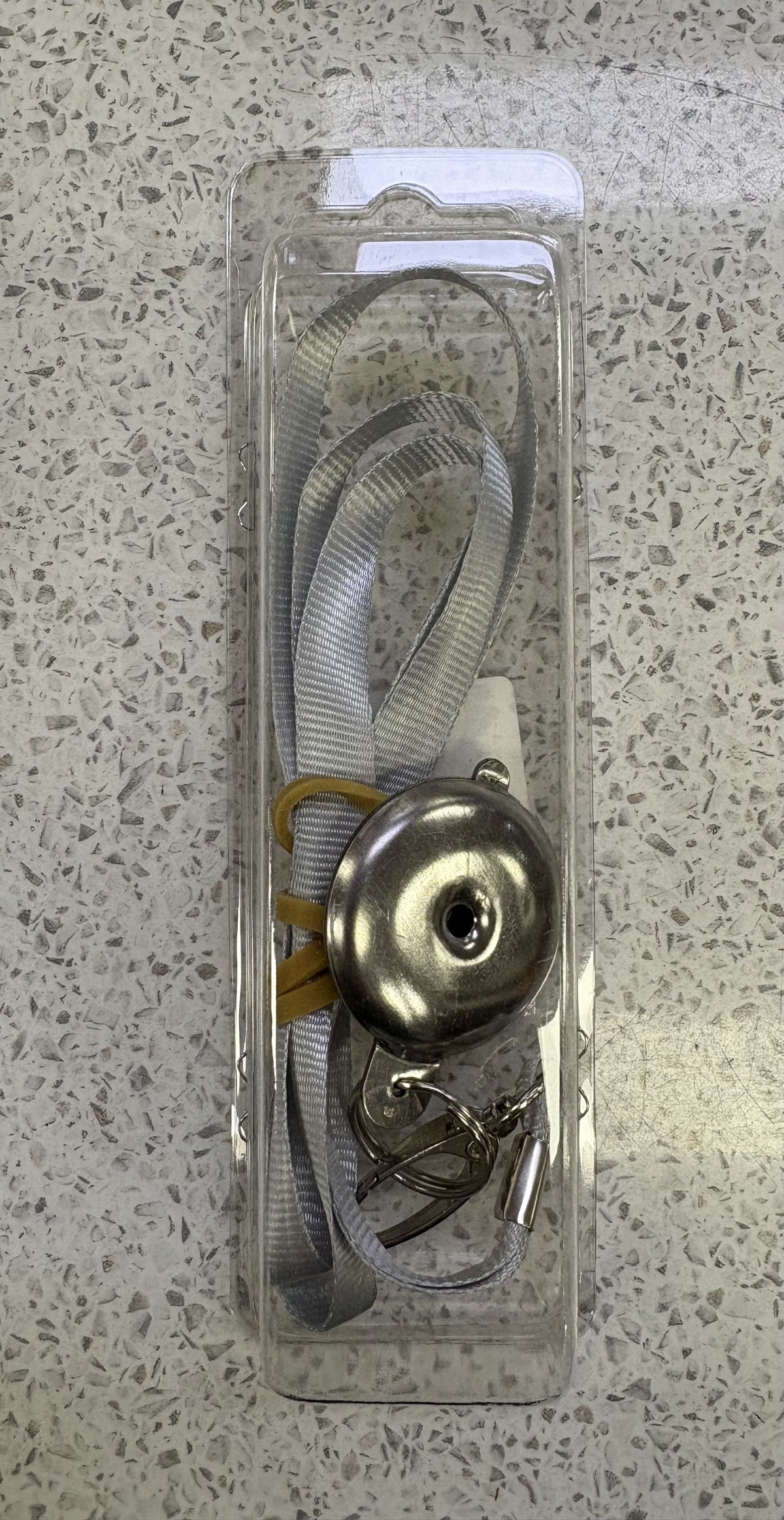 Button Fox Whistle With Lanyard - - Mansfield Hunting & Fishing - Products to prepare for Corona Virus