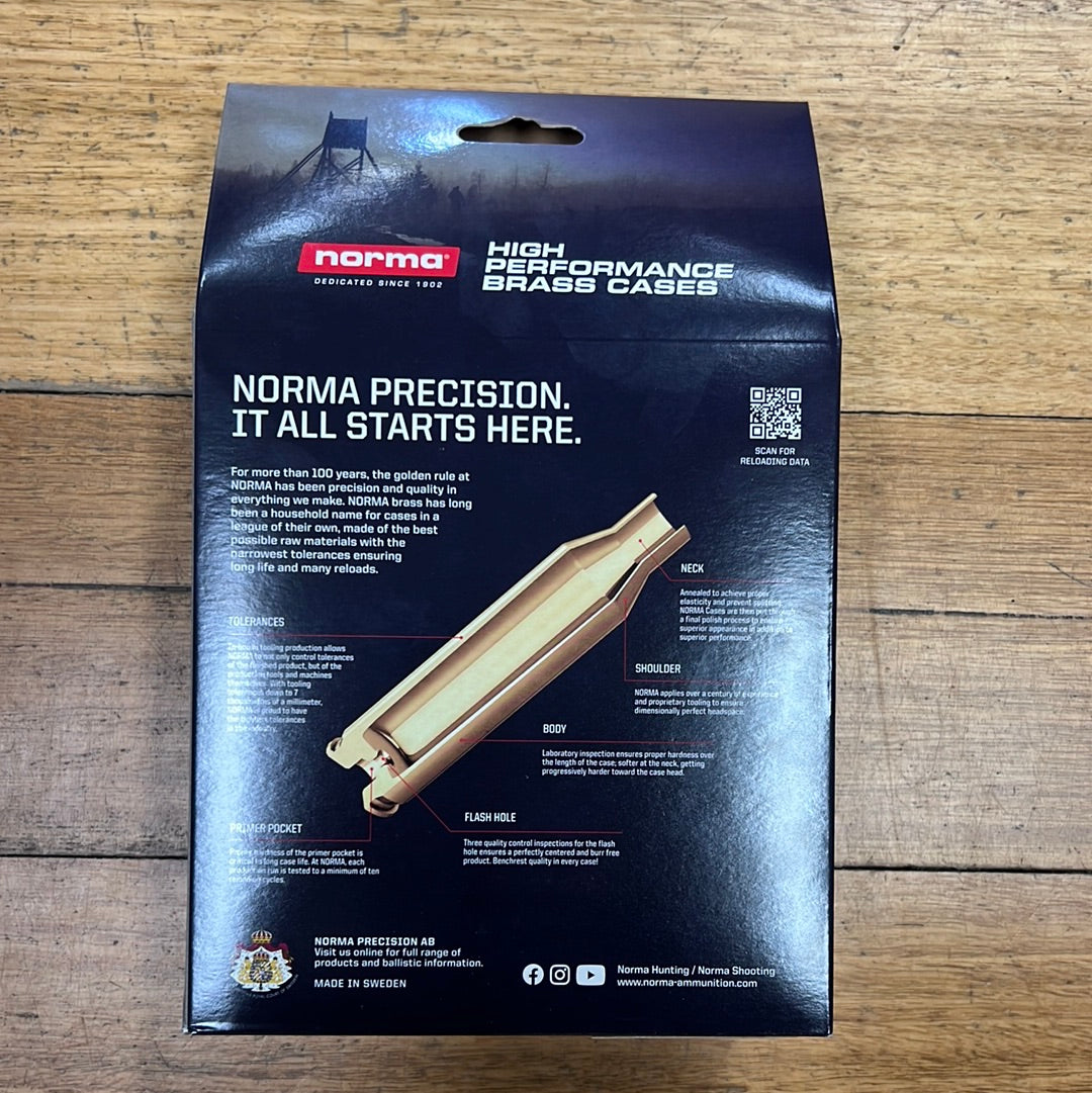 Norma Unprimed Brass 300 PRC 50Pk -  - Mansfield Hunting & Fishing - Products to prepare for Corona Virus