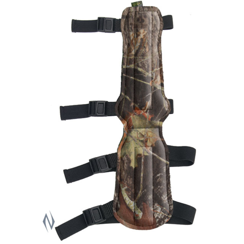 Allen Moulded 4 Strap Adjustable Armguard 12in - - Mansfield Hunting & Fishing - Products to prepare for Corona Virus