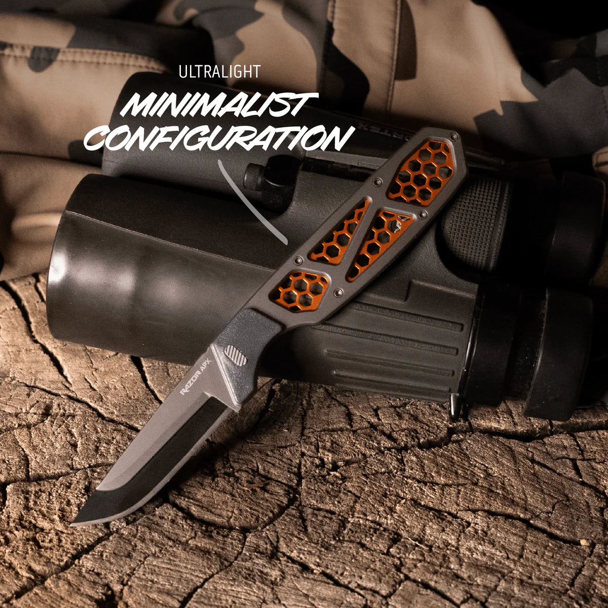 Outdoor Edge Razor APX 2.5" Titanium Coated Frame - - Mansfield Hunting & Fishing - Products to prepare for Corona Virus