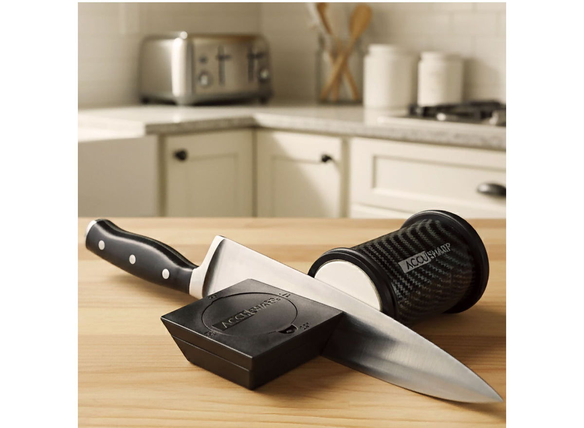 Accusharp Rolling Stone Knife Sharpener - 4 stone - - Mansfield Hunting & Fishing - Products to prepare for Corona Virus