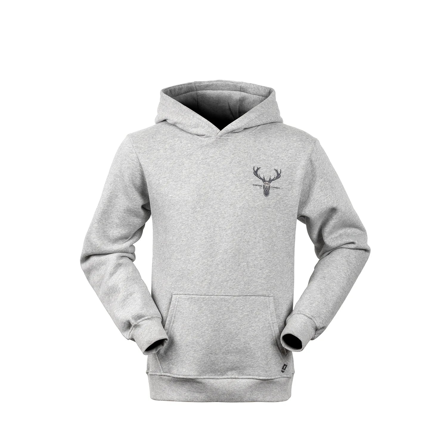 Hunters Element Alpha Stag Hoodie - S / GREY MARLE - Mansfield Hunting & Fishing - Products to prepare for Corona Virus