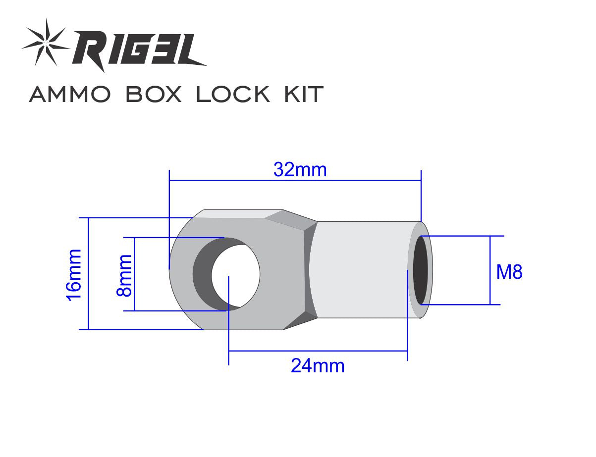 Ammo Bolt Lock Kit -  - Mansfield Hunting & Fishing - Products to prepare for Corona Virus