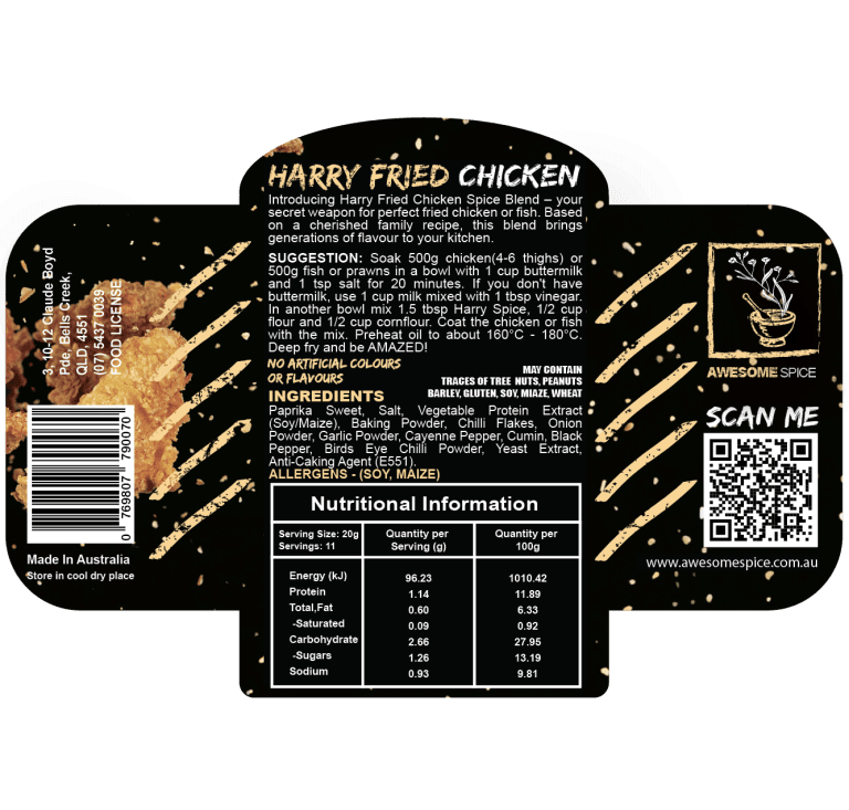 Awesome Spice - Harry Fried Chicken Spice