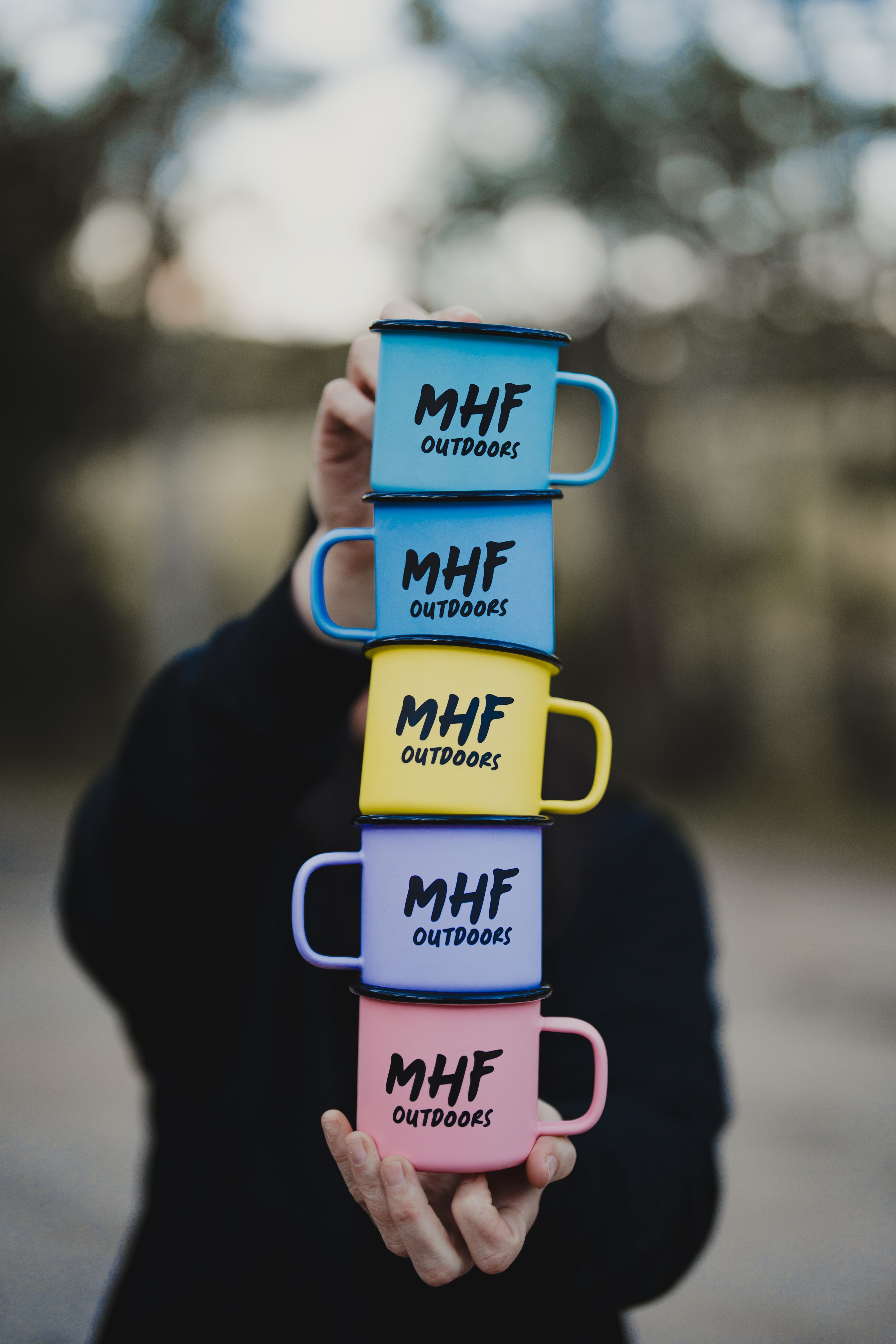 MHF Outdoors Enamel Camp Mug -  - Mansfield Hunting & Fishing - Products to prepare for Corona Virus