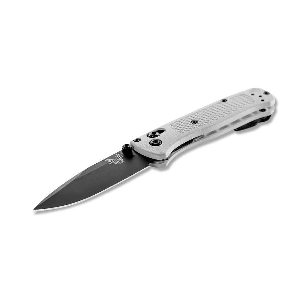 Benchmade Mini Bugout S30V Steel Folding Pocket Knife - White Givory - - Mansfield Hunting & Fishing - Products to prepare for Corona Virus