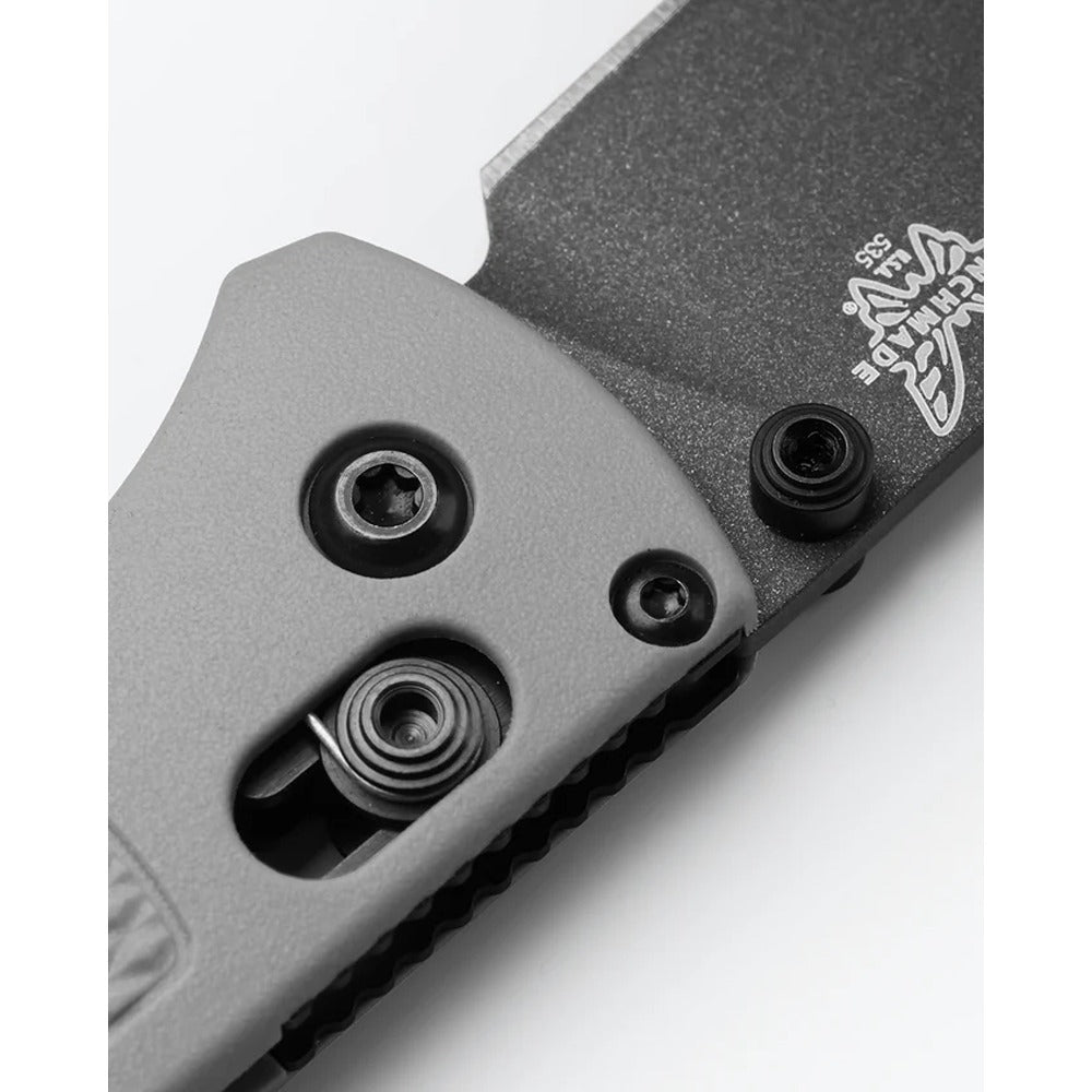Benchmade Bugout Axis S30V Steel Folding Pocket Knife - Storm Gray - - Mansfield Hunting & Fishing - Products to prepare for Corona Virus