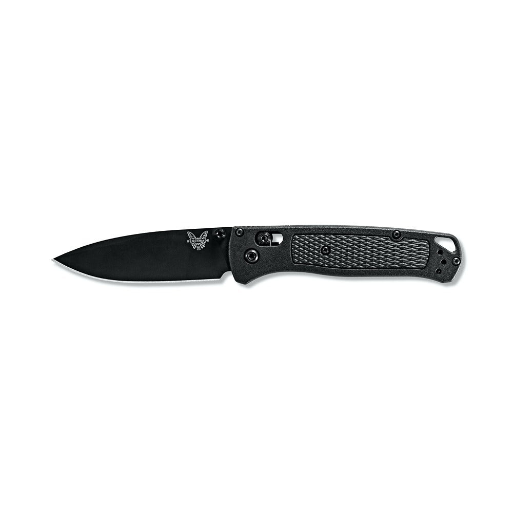 Benchmade Bugout Axis S30V Steel Folding Pocket Knife - All Black - - Mansfield Hunting & Fishing - Products to prepare for Corona Virus