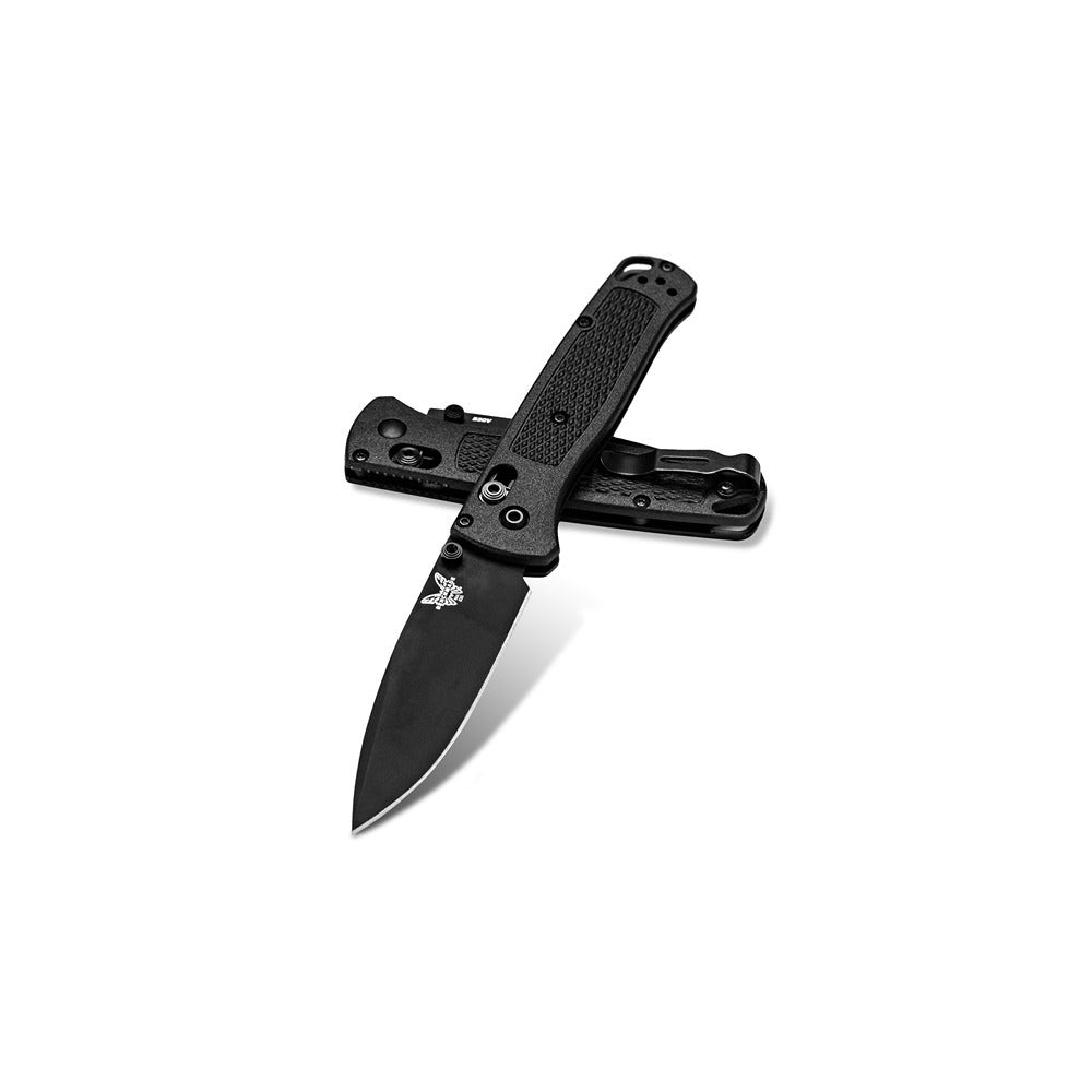 Benchmade Bugout Axis S30V Steel Folding Pocket Knife - All Black - - Mansfield Hunting & Fishing - Products to prepare for Corona Virus