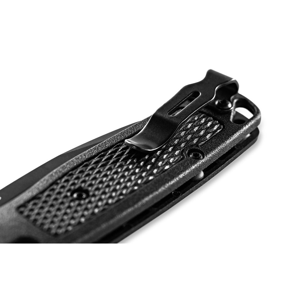 Benchmade Bugout Axis S30V Steel Folding Pocket Knife - All Black - - Mansfield Hunting & Fishing - Products to prepare for Corona Virus