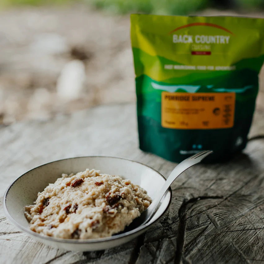 Back Country Cuisine - Porridge Supreme - - Mansfield Hunting & Fishing - Products to prepare for Corona Virus