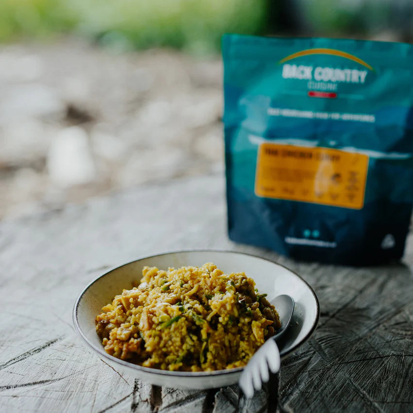 Back Country Cuisine - Thai Chicken Curry - - Mansfield Hunting & Fishing - Products to prepare for Corona Virus