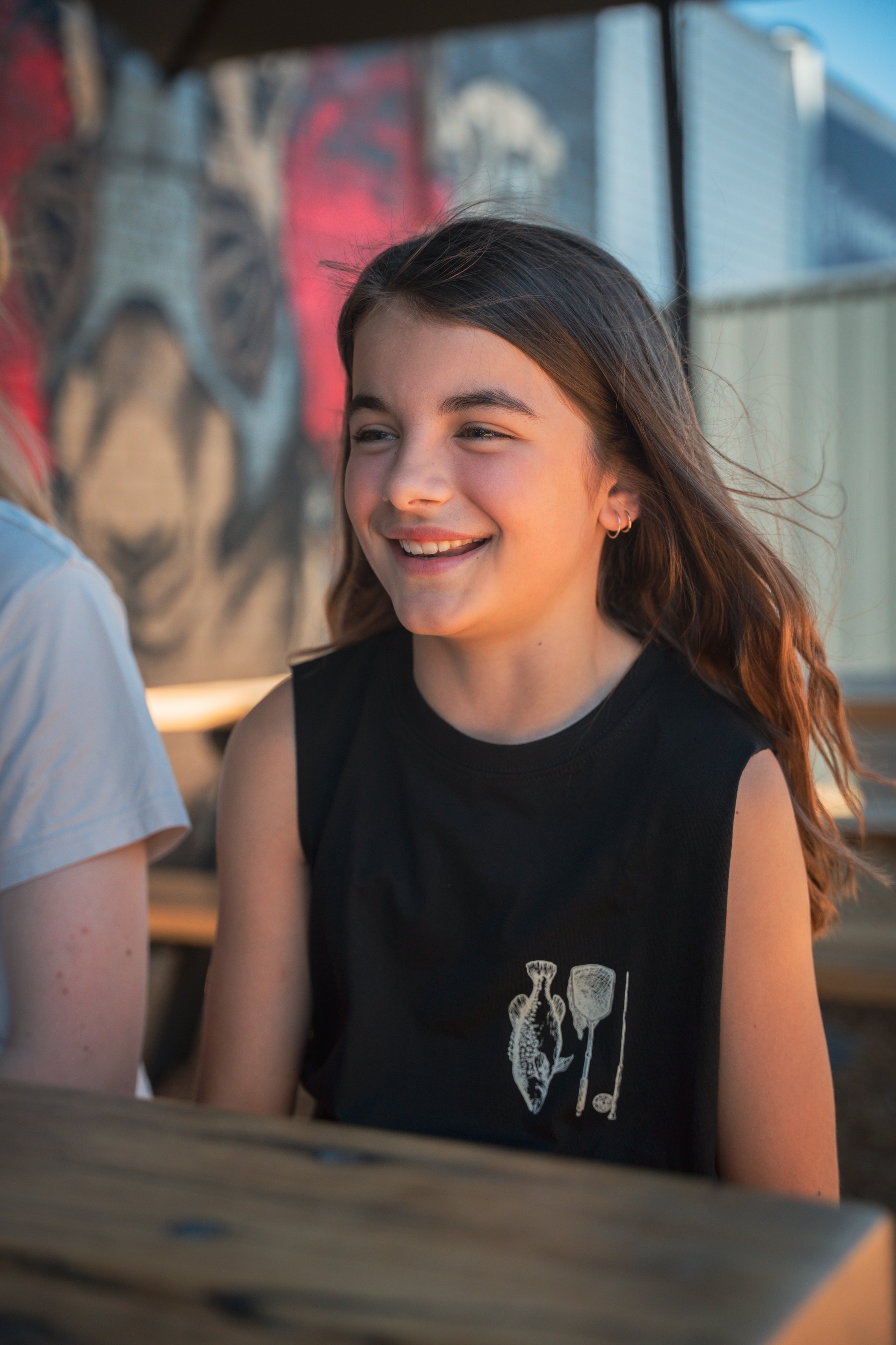 MHF Kids Freshwater Singlet - Black - - Mansfield Hunting & Fishing - Products to prepare for Corona Virus