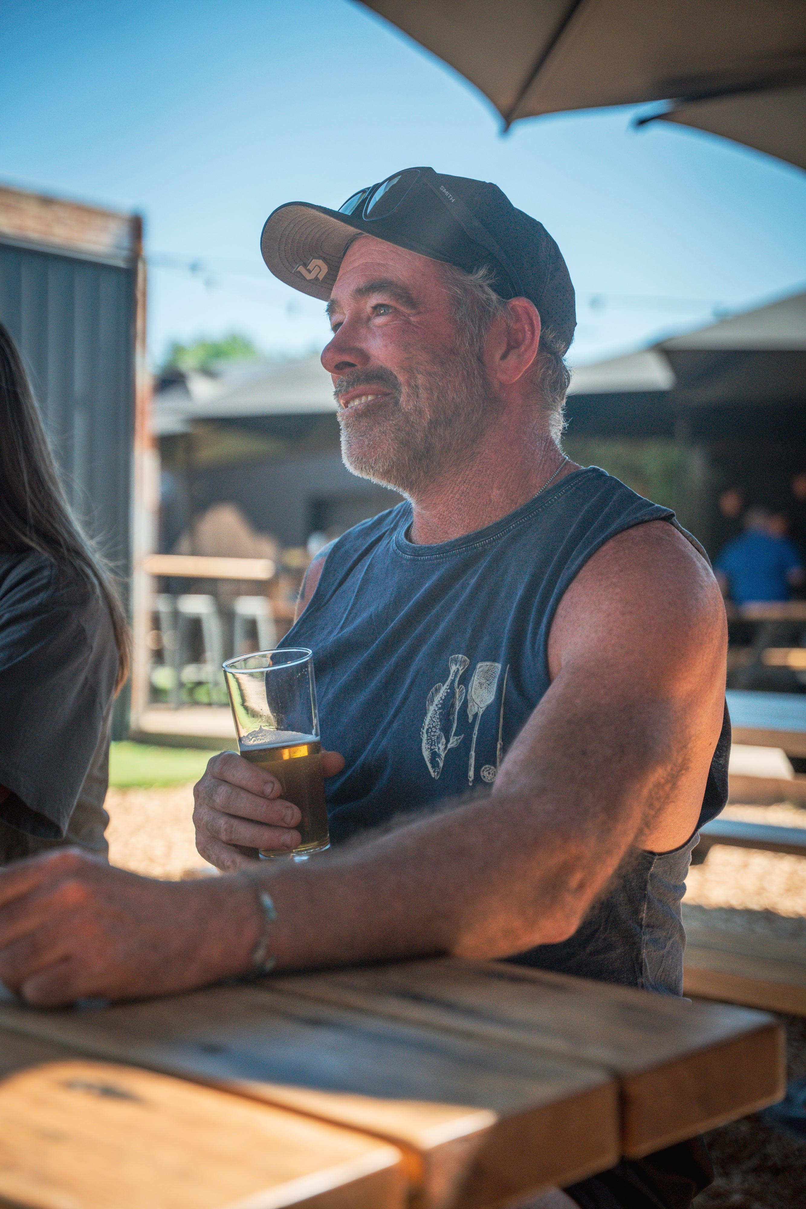 MHF Freshwater Singlet - Stonewash Blue - - Mansfield Hunting & Fishing - Products to prepare for Corona Virus