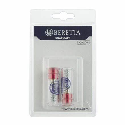 Beretta Snap Cap Plastic 20ga Pair -  - Mansfield Hunting & Fishing - Products to prepare for Corona Virus