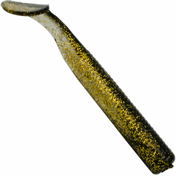 Berkley 2 1/2 In T-Tail Minnow - BLACK GOLD - Mansfield Hunting & Fishing - Products to prepare for Corona Virus