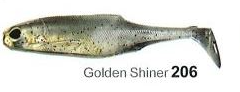 Biwaa Submission 3" Lure - 5 Pack - GOLDEN SHINER - Mansfield Hunting & Fishing - Products to prepare for Corona Virus