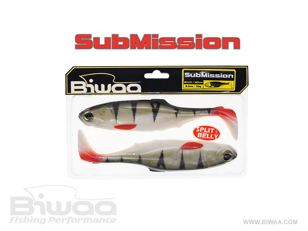 Biwaa Submission 8inch Split Belly 70g -  - Mansfield Hunting & Fishing - Products to prepare for Corona Virus