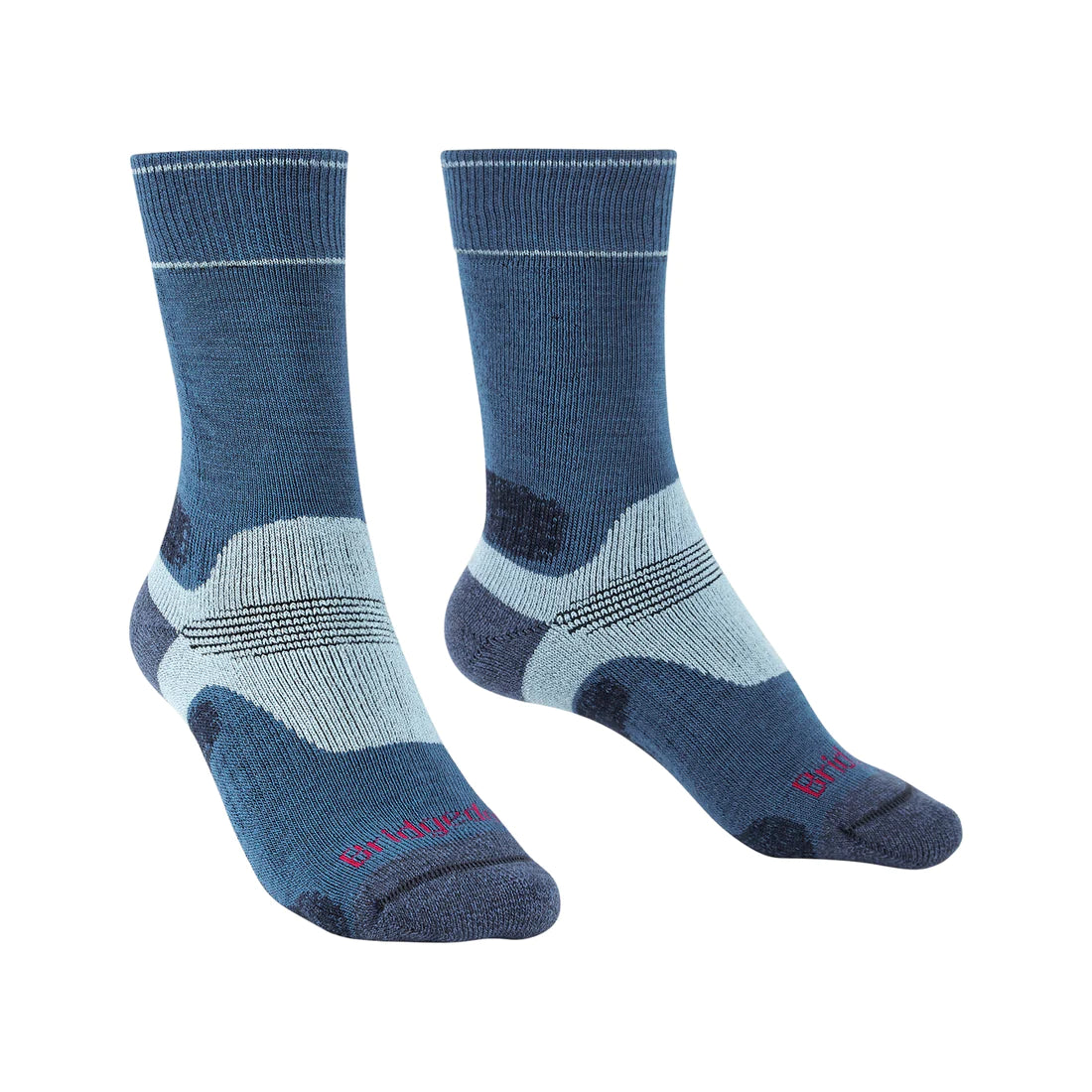Bridgedale Hike Midweight Merino Performance Womens Sock - Blue Sky - S - Mansfield Hunting & Fishing - Products to prepare for Corona Virus