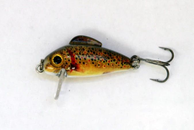 Bullet Lures 3cm Bullet Minnow - Sinking - 3CM / BROWN TROUT - Mansfield Hunting & Fishing - Products to prepare for Corona Virus
