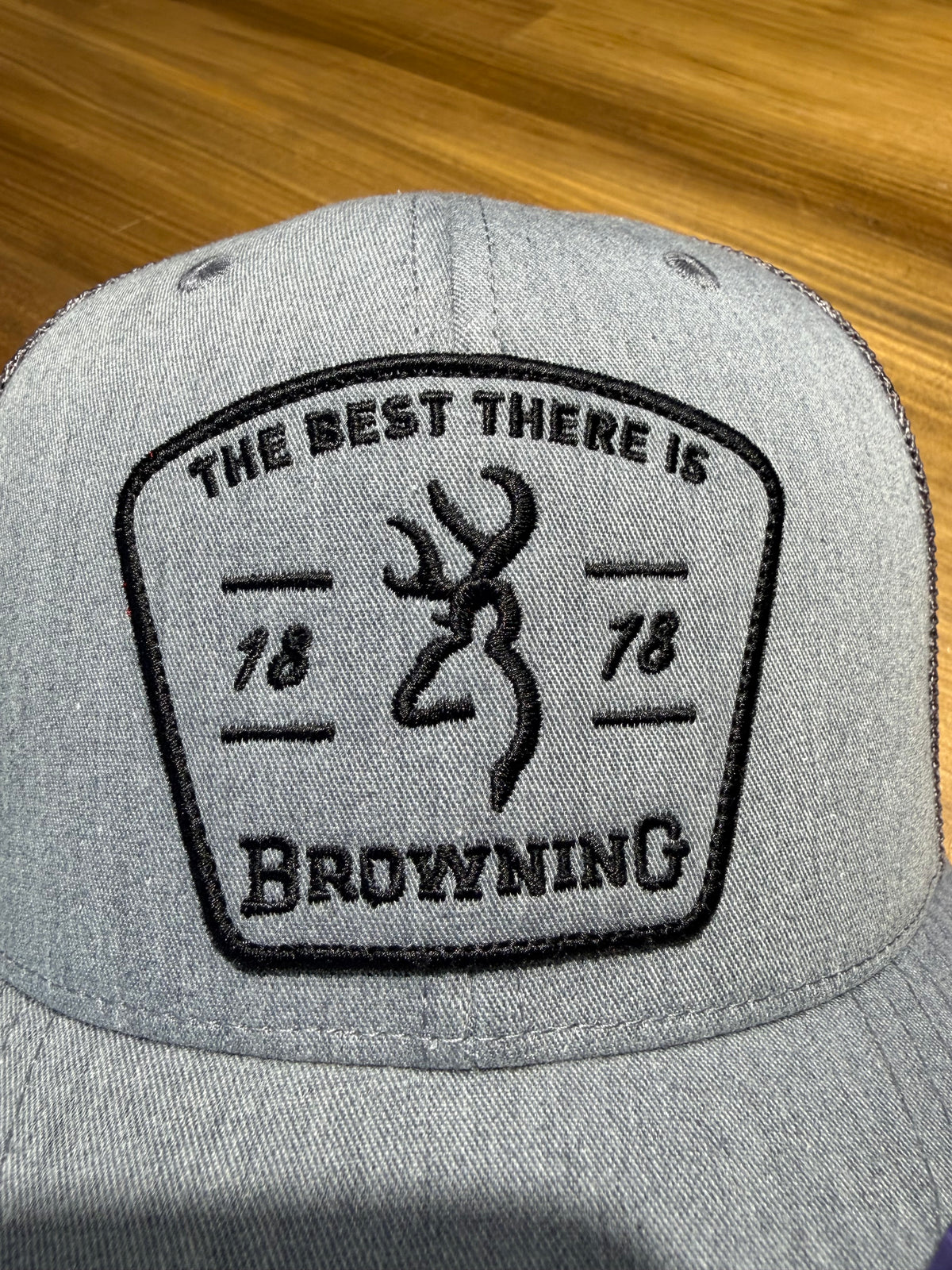 Browning Raider Cap Gray - - Mansfield Hunting & Fishing - Products to prepare for Corona Virus