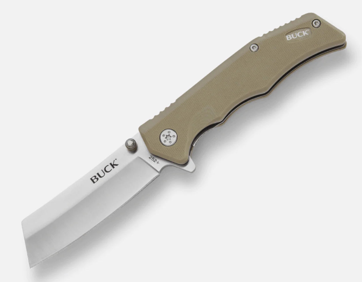 Buck Trunk 2 7/8" Cleaver Knife Tan