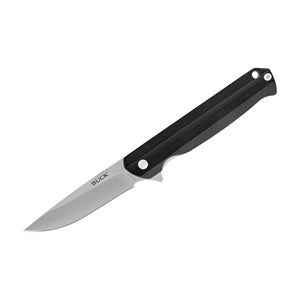 Buck knife Langford 3 3/8 Drop Point - BLACK - Mansfield Hunting & Fishing - Products to prepare for Corona Virus