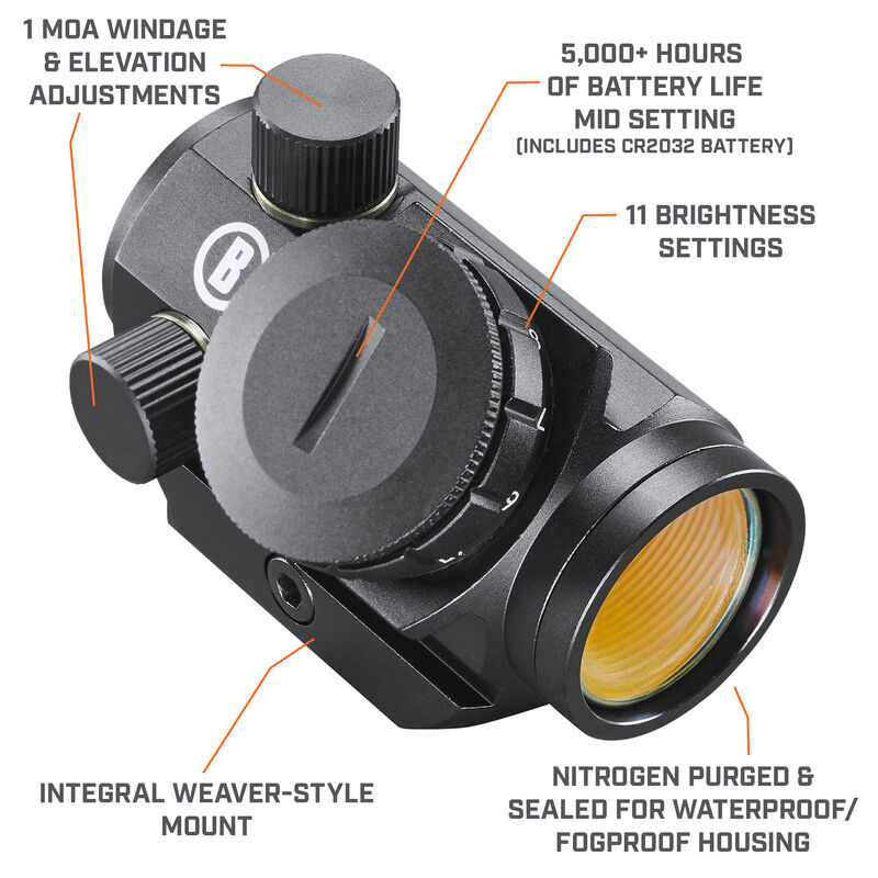 Bushnell Trophy Red Dot Sight TRS-25 -  - Mansfield Hunting & Fishing - Products to prepare for Corona Virus