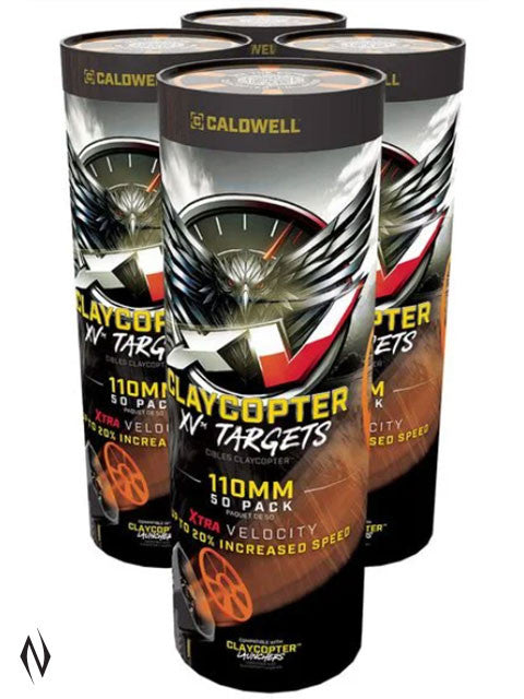Caldwell Clay Copter Target Disk 110mm XV - 50pk