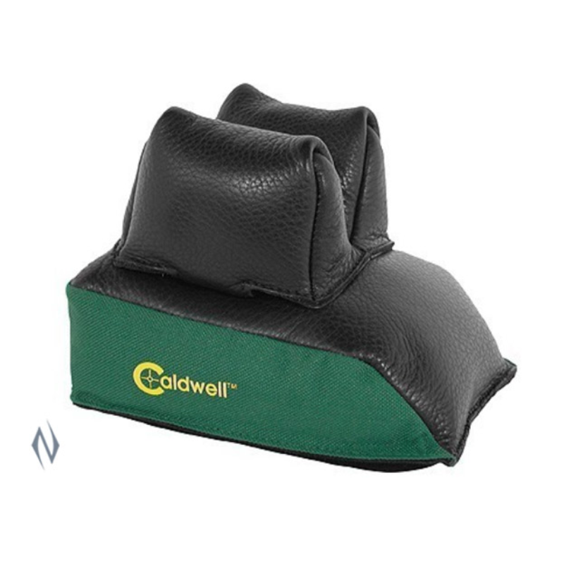 Caldwell Rear Bag Black Leather Unfilled - - Mansfield Hunting & Fishing - Products to prepare for Corona Virus