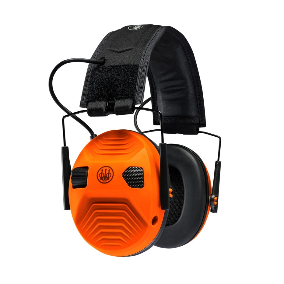 Beretta Electronic Earmuffs Orange - - Mansfield Hunting & Fishing - Products to prepare for Corona Virus